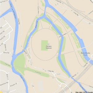 London 2012 Olympic Stadium Google Map Example 3